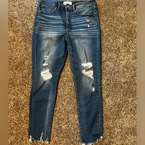 BKE denim ripped jeans!